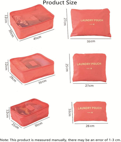 Packing Cube Set for Travel
