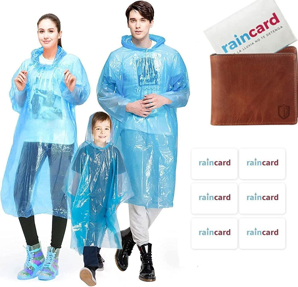 Reusable Rain Coat (Set of 10)