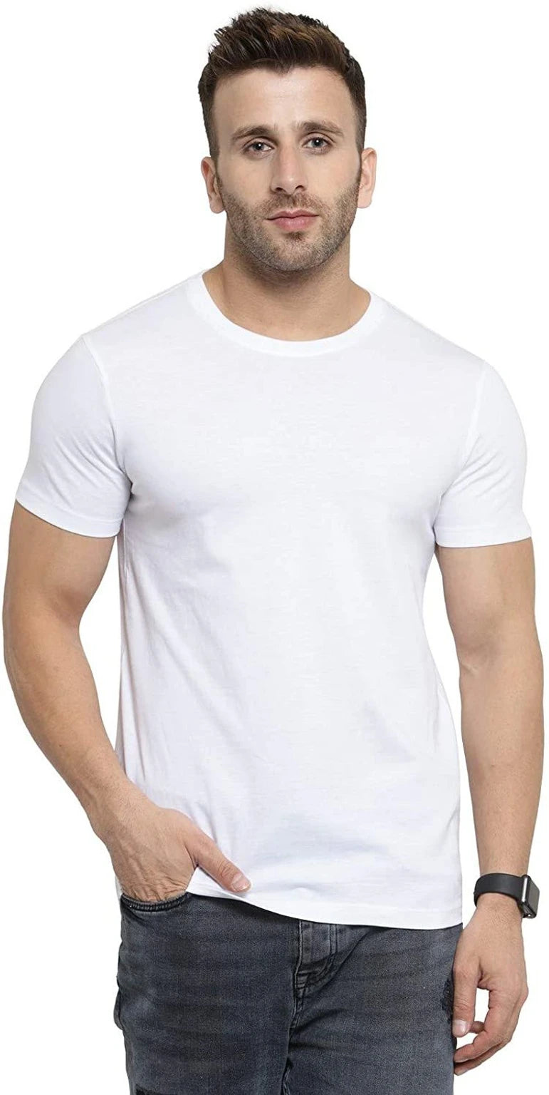 Men's Cotton T-Shirt Combo (Pack of 5)