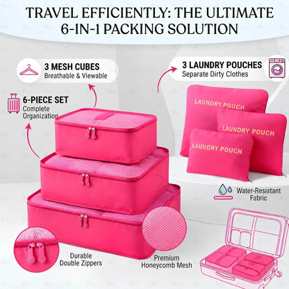 Packing Cube Set for Travel